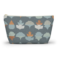Frond Accessory Pouch w T-bottom in Aqua